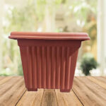 Milan Square planter no.10 with tray