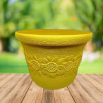Sun Flower Plastic Flower Pot – Planter Big
