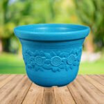 Sun Flower Plastic Flower Pot – Planter Medium