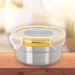Steel Lock, SL-1201, Airtight Storage/Food Lock Steel Container, 200 ml