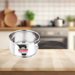 Kitchen Essentials Stainless Steel Sauce Pan, Size 11 , (17 cms)