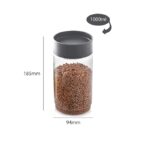 Cello Modustack Stackable Container, PET Plastic Jar, Air Tight Lid, Food Storage, 1000ml