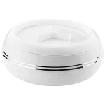 JAYPEE Palazio 2500 ml White 1 Casserole I Keep Food Warm I Insulated I Inner Steel I Food Grade Outer I Ideal for Gifting