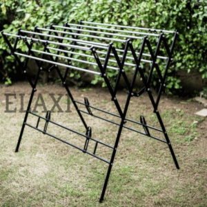 Mild Steel Elaxi Zig Zag, Mini Cloth Drying Stand, Folding Rust Proof Cloth Dryer, For Home.
