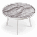 Nayasa Round Plastic Centre Table for Living Room/Drawing Room/Outdoor Setup.